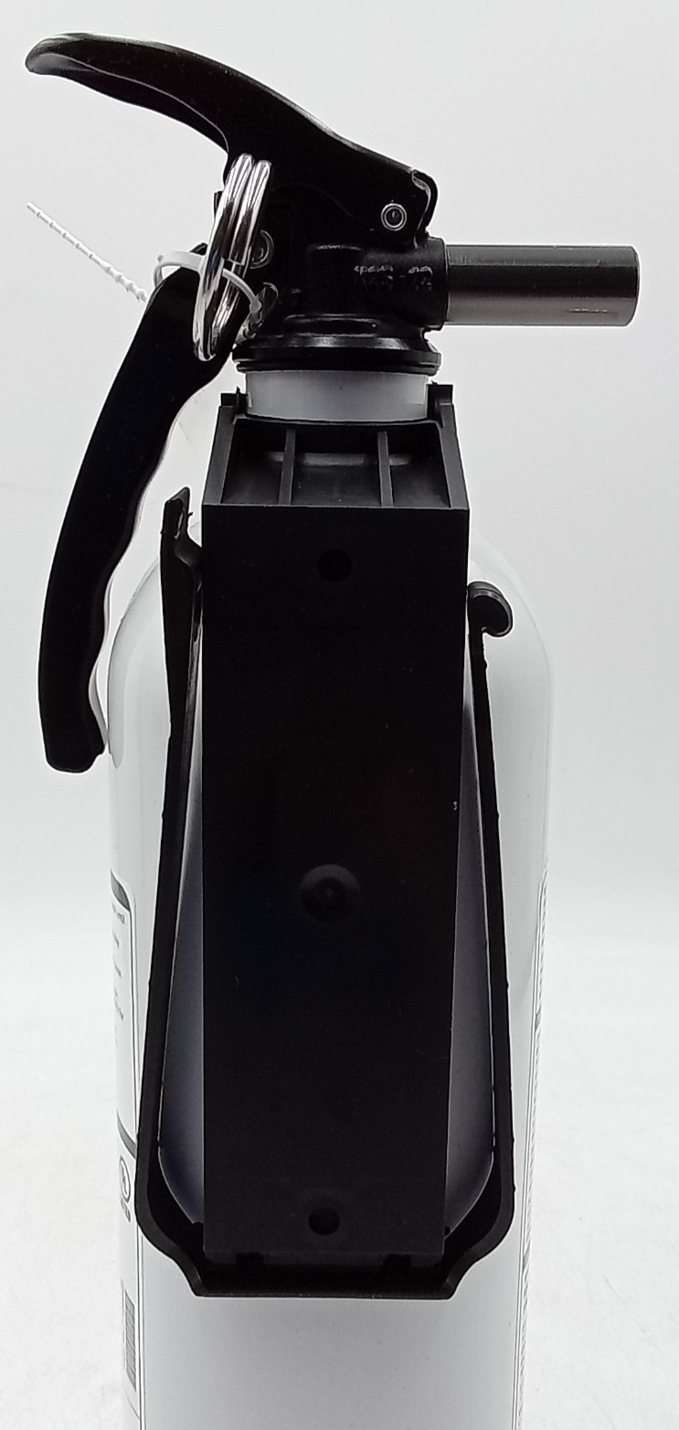10-B:C Fire Extinguisher with Metal Valve White Marine Boat Auto Vehicle Safety