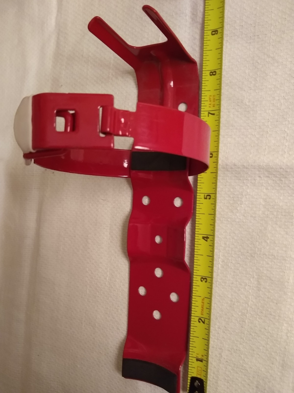 5 Amerex Steel Red Fire Extinguisher BRACKETS ONLY for 2-1/2 Lb Extinguishers