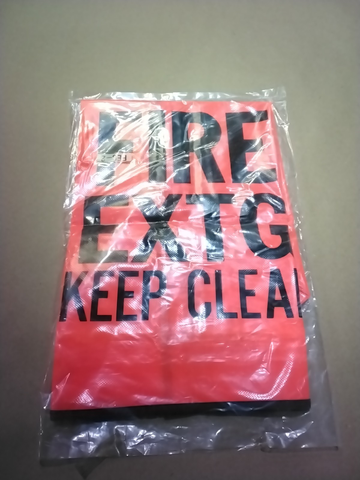 Fire Extinguisher Cover FEC2 High Visability Orange