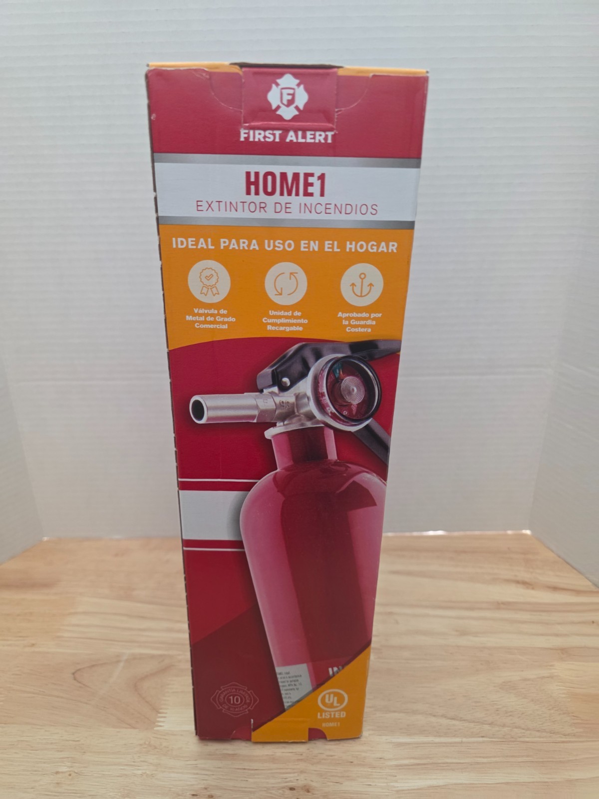 First Alert HOME1 Fire Extinguisher Lot of 2 UL Rated 1A10BC Rechargeable