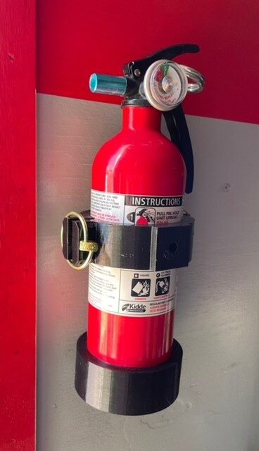 HOME/SHOP/SHED FIRE EXTINGUISHER WALL MOUNT QUICK RELEASE BRAND NEW