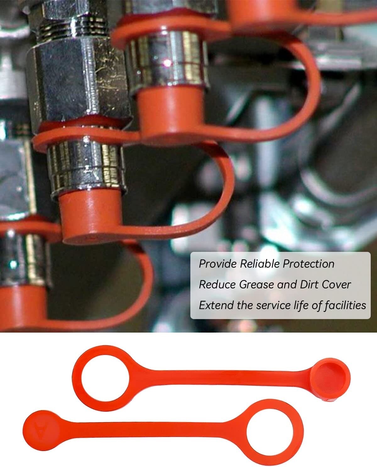 ✅🔥🧯NEW 10 PACK R102 STYLE FIRE SUPPRESSION SYSTEM RUBBER BLOW OFF NOZZLE CAPS