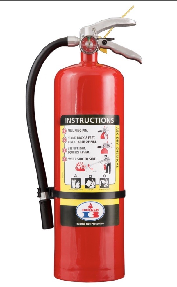 BADGER Standard ABC Multipurpose Dry Chemical Store Pressure Fire Extinguisher