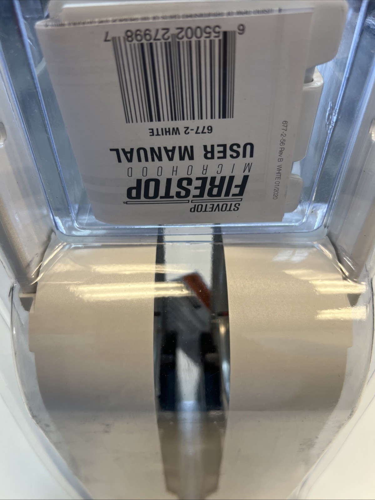 StoveTop FireStop Microhood 677-2 White Automatic Fire Extinguisher New Sealed