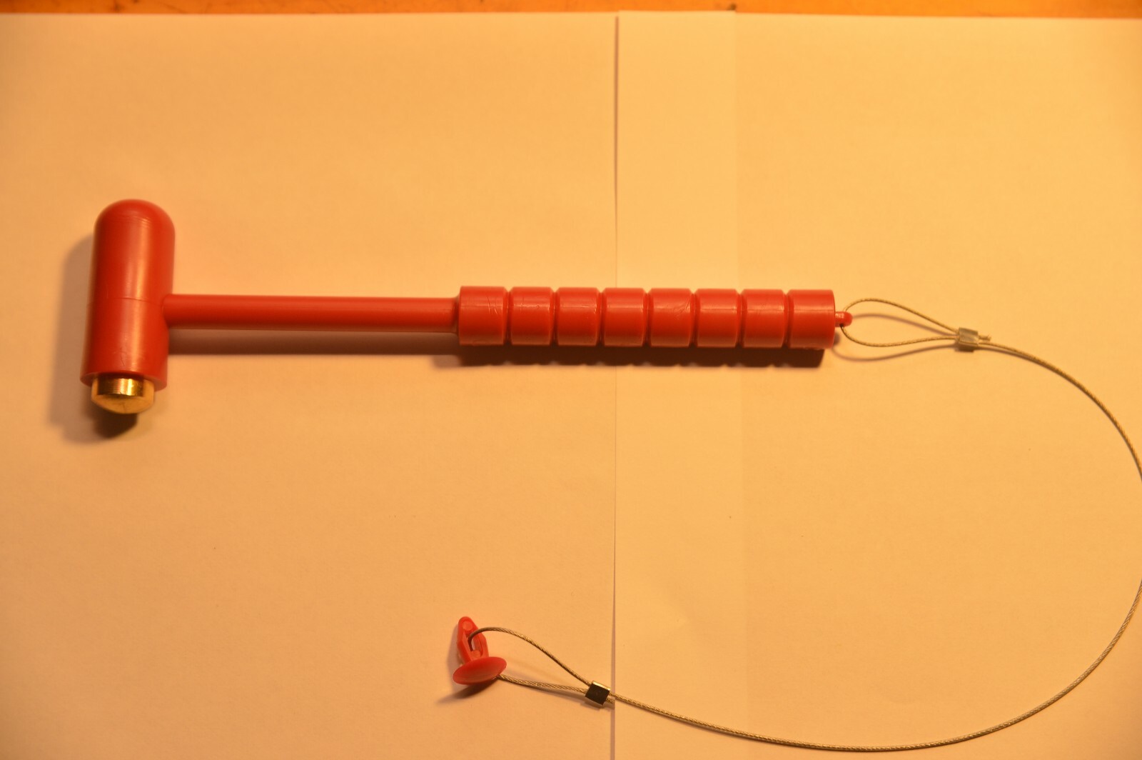 🎯 10LB FIRE EXTINGUISHER CABINET GLASS BREAKER BAR (HAMMER STYLE) RED