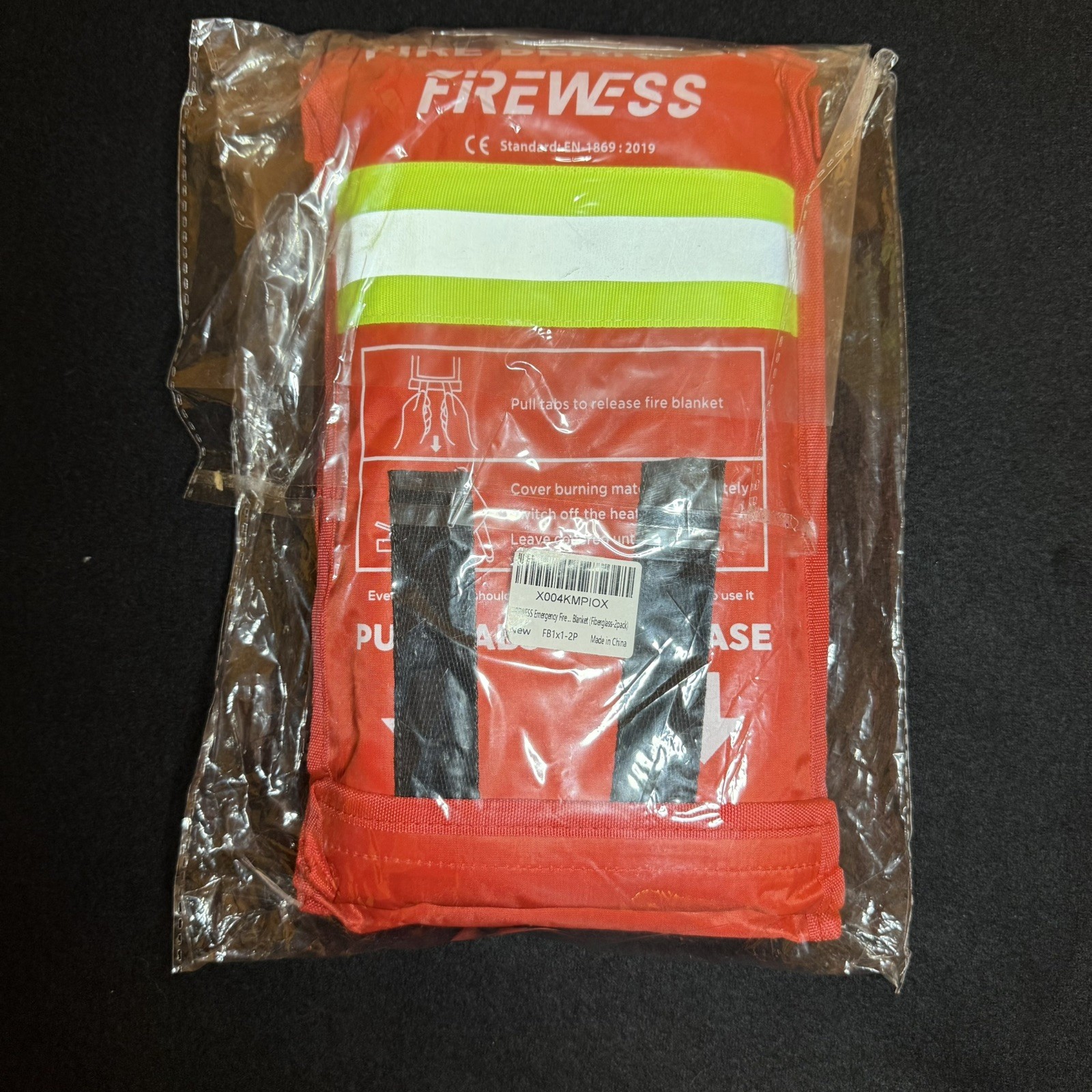 FireWess Fire Blanket Emergency Suppression Blanket