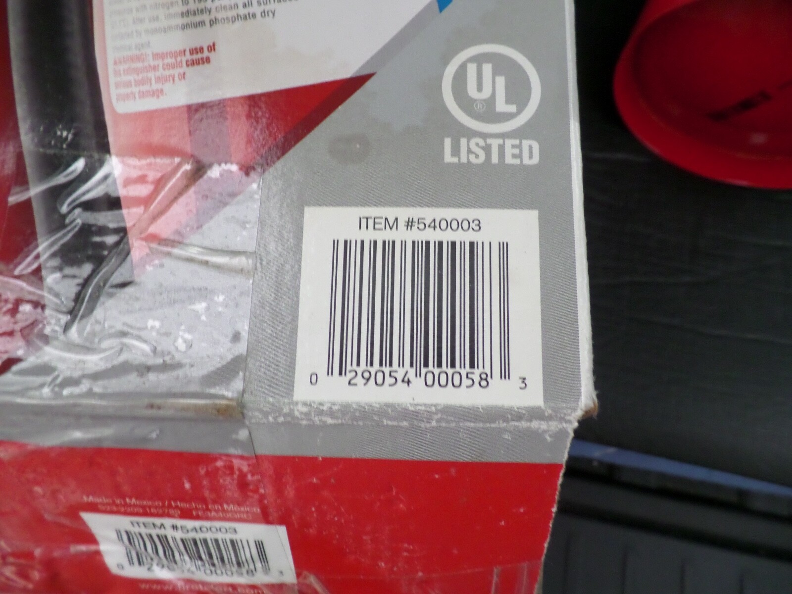 First Alert MODEL FE3A40GR 10 lb Fire Extinguisher UL Rated 3A 40B C Heavy Duty