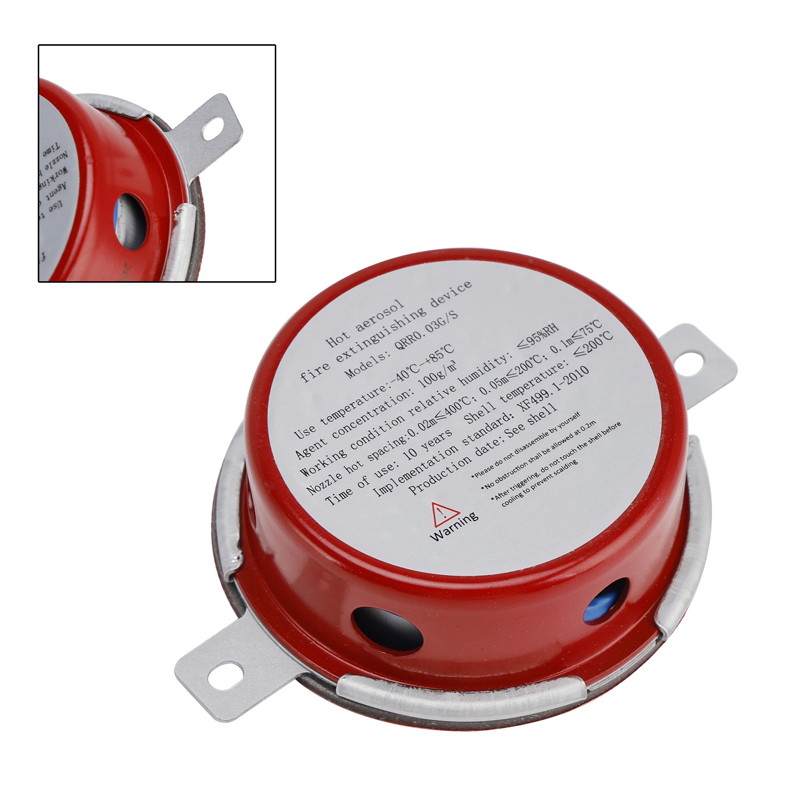 30g Hot Aerosol Fire Suppressant S-Type Non-Toxic for Battery Fire