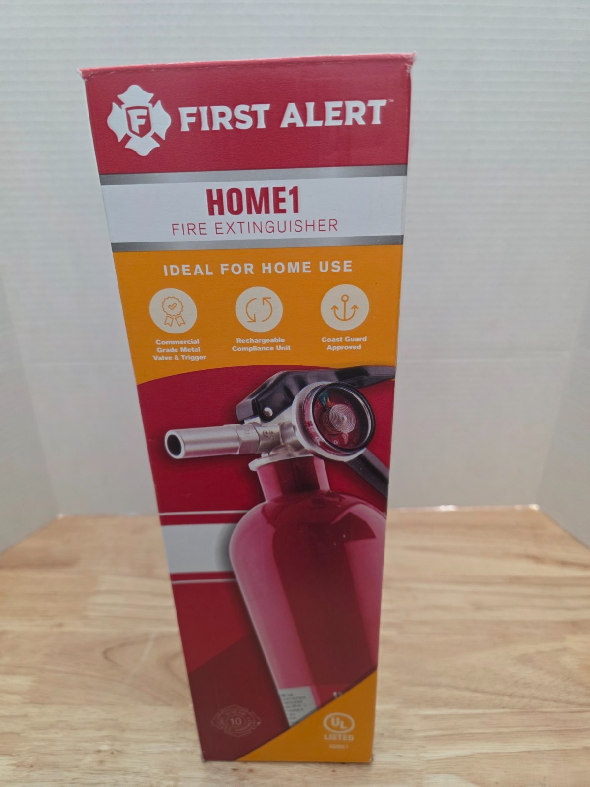 First Alert HOME1 Fire Extinguisher Lot of 2 UL Rated 1A10BC Rechargeable