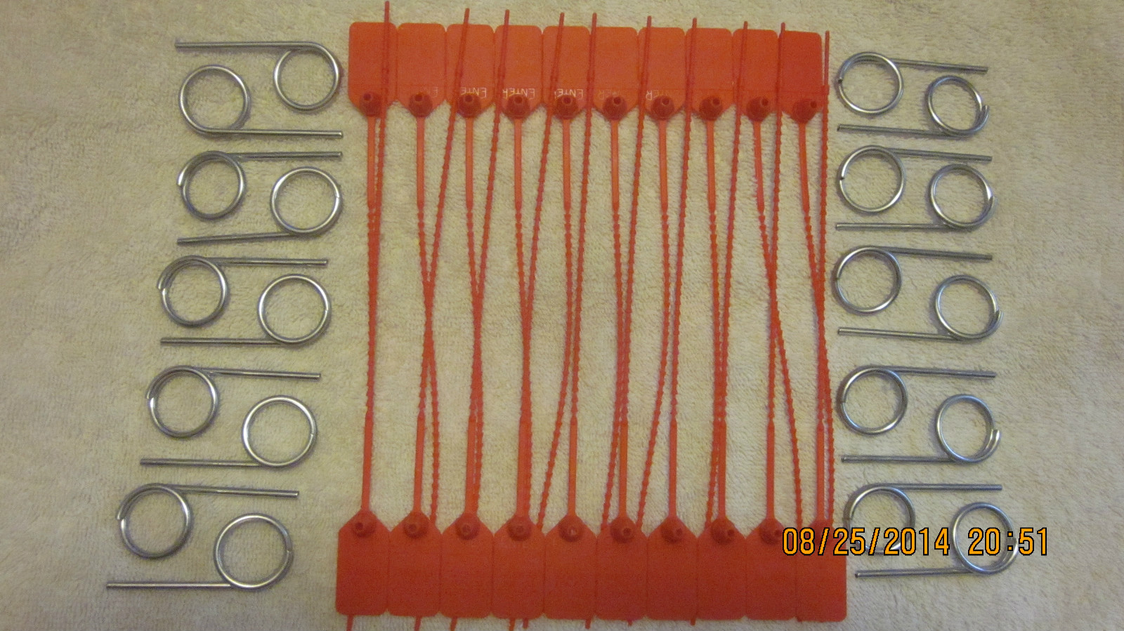 ✅🔥🧯20-FIRE EXTINGUISHER TAMPER FLAG SEALS+20-FIRE EXTINGUISHER SAFETY PULL PIN