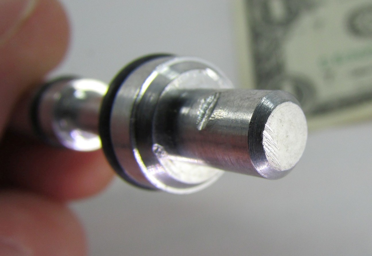 Lot 10 Badger Aluminum Valve Stems w/O-Rings for Dry Chemical Fire Extinguishers