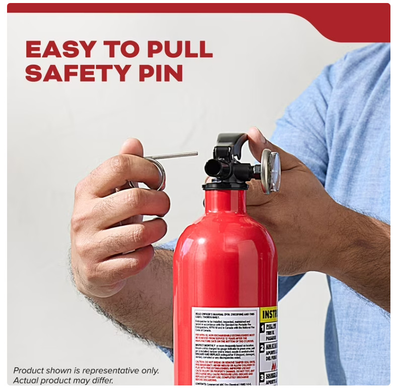 (2 pack) Kidde Basic Fire Extinguisher for Home, Residential 1A10BC