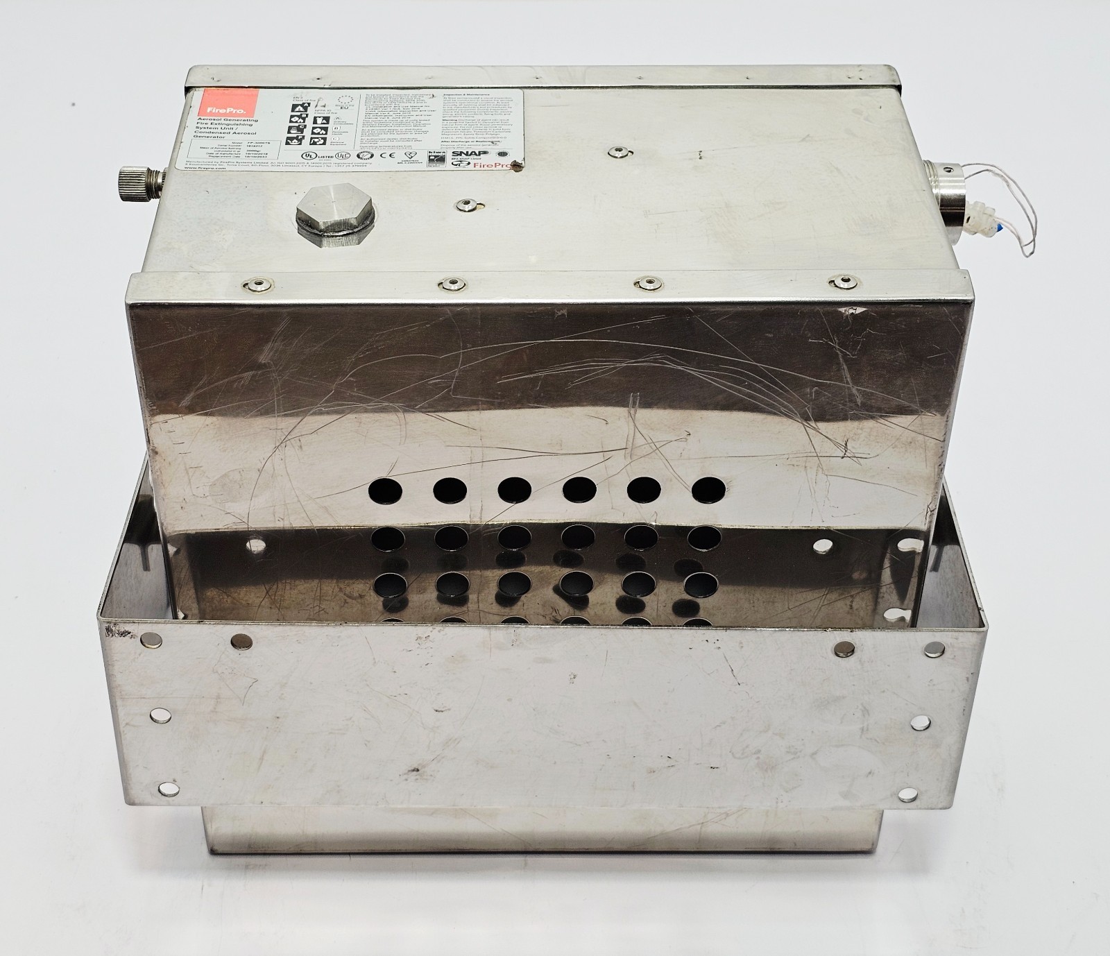 FirePro FP-3000TS Condensed Aerosol Fire Extinguishing Generator Stainless Steel