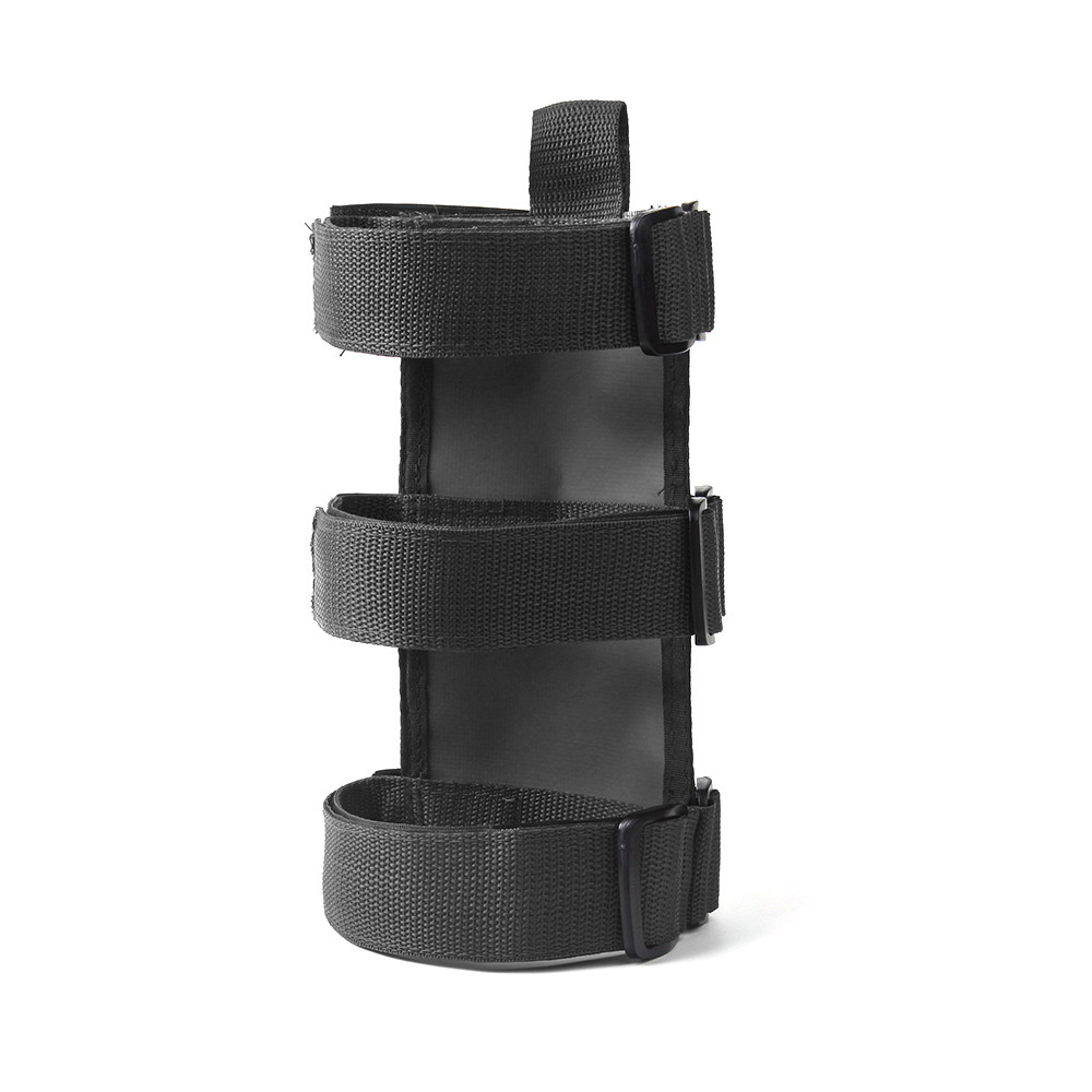 Black Roll Bar Fire Extinguisher Holder for 07 -22 Jeep JK JL Wrangler Unlimited