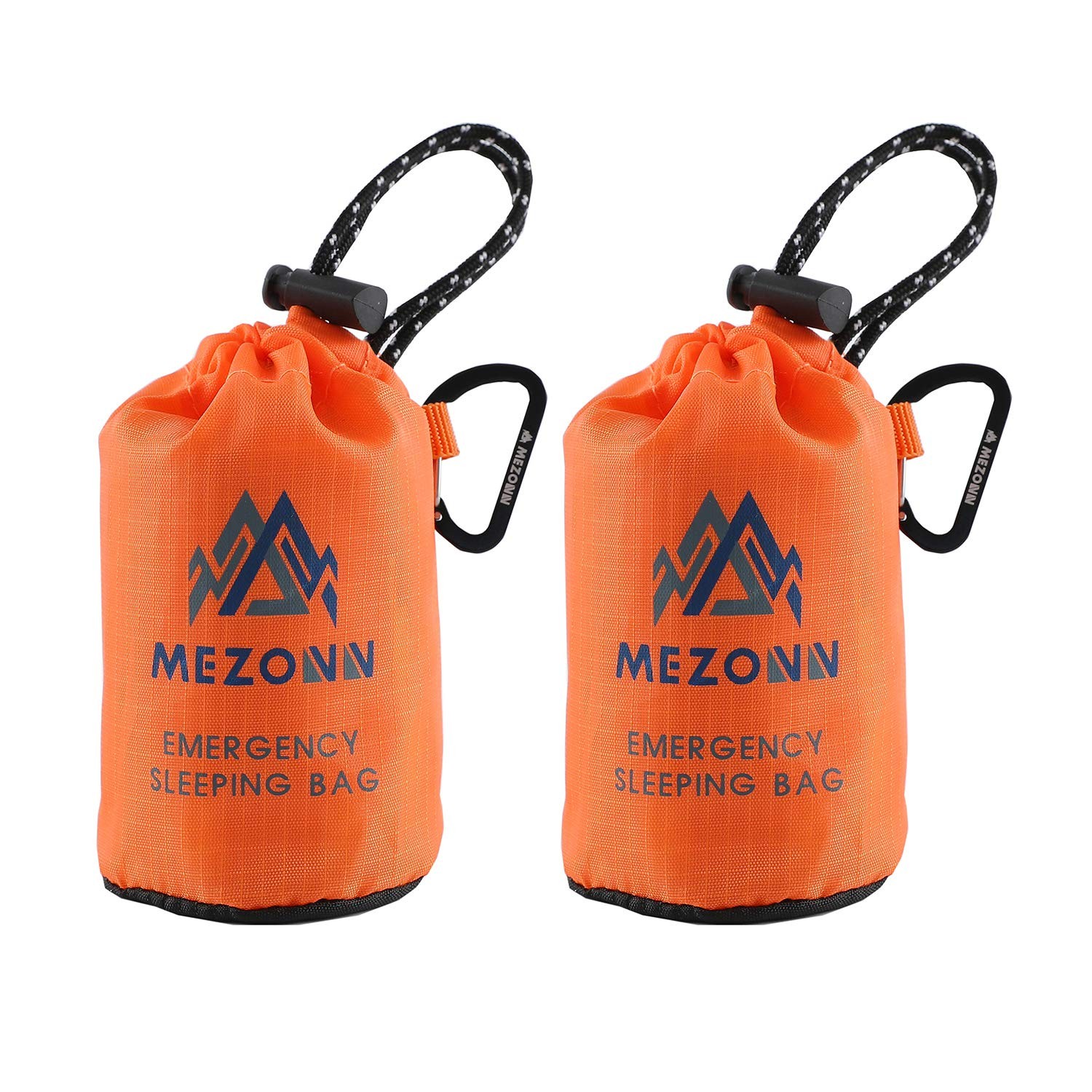 Mezonn Emergency Sleeping Bag Survival Bivy Sack Use as Emergency Blanket Lig…