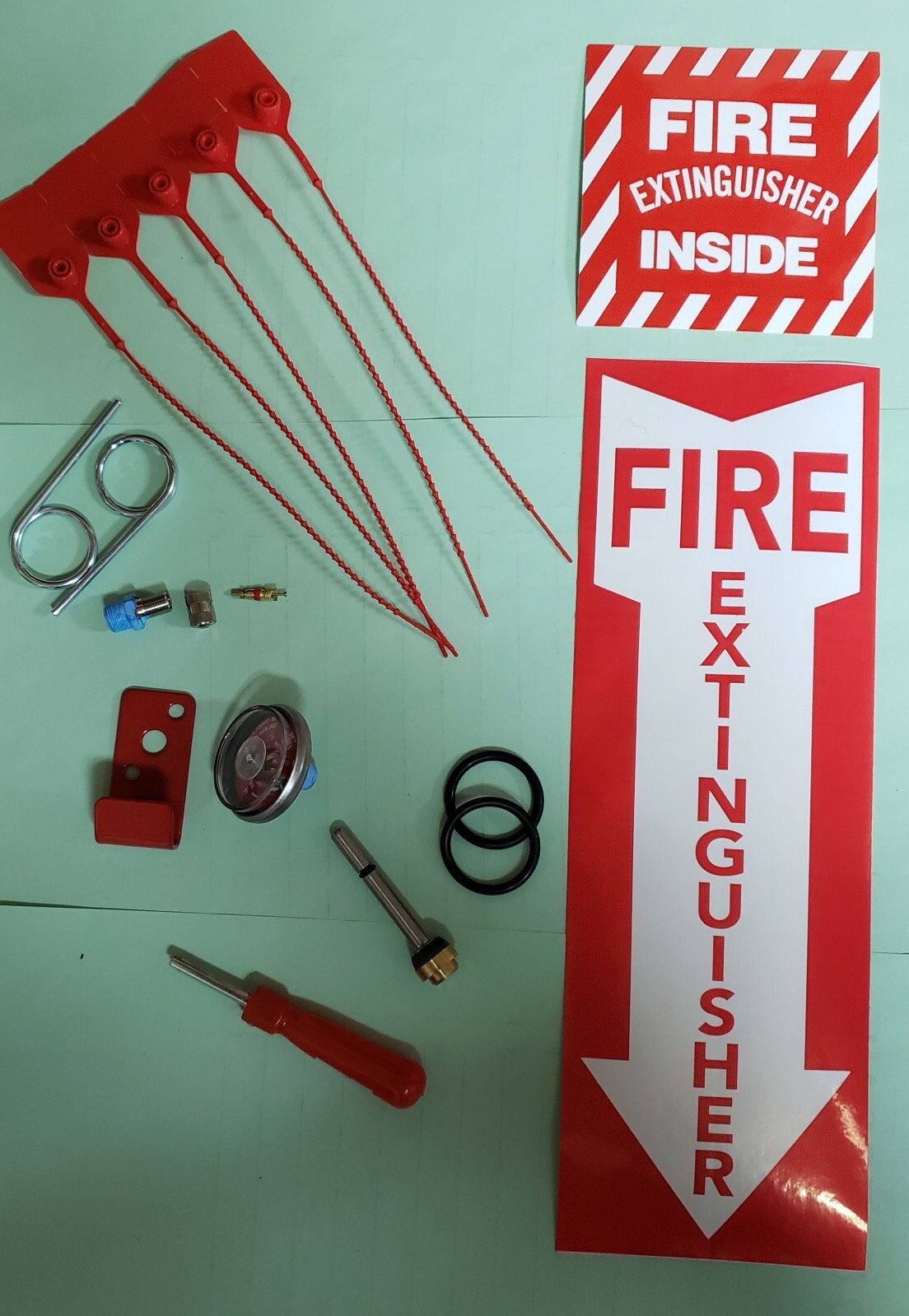 🤡🔥REBUILD KIT NEW PARTS FOR BADGER 2 1/2 Gallon Water Fire Extinguisher 🔥🧯