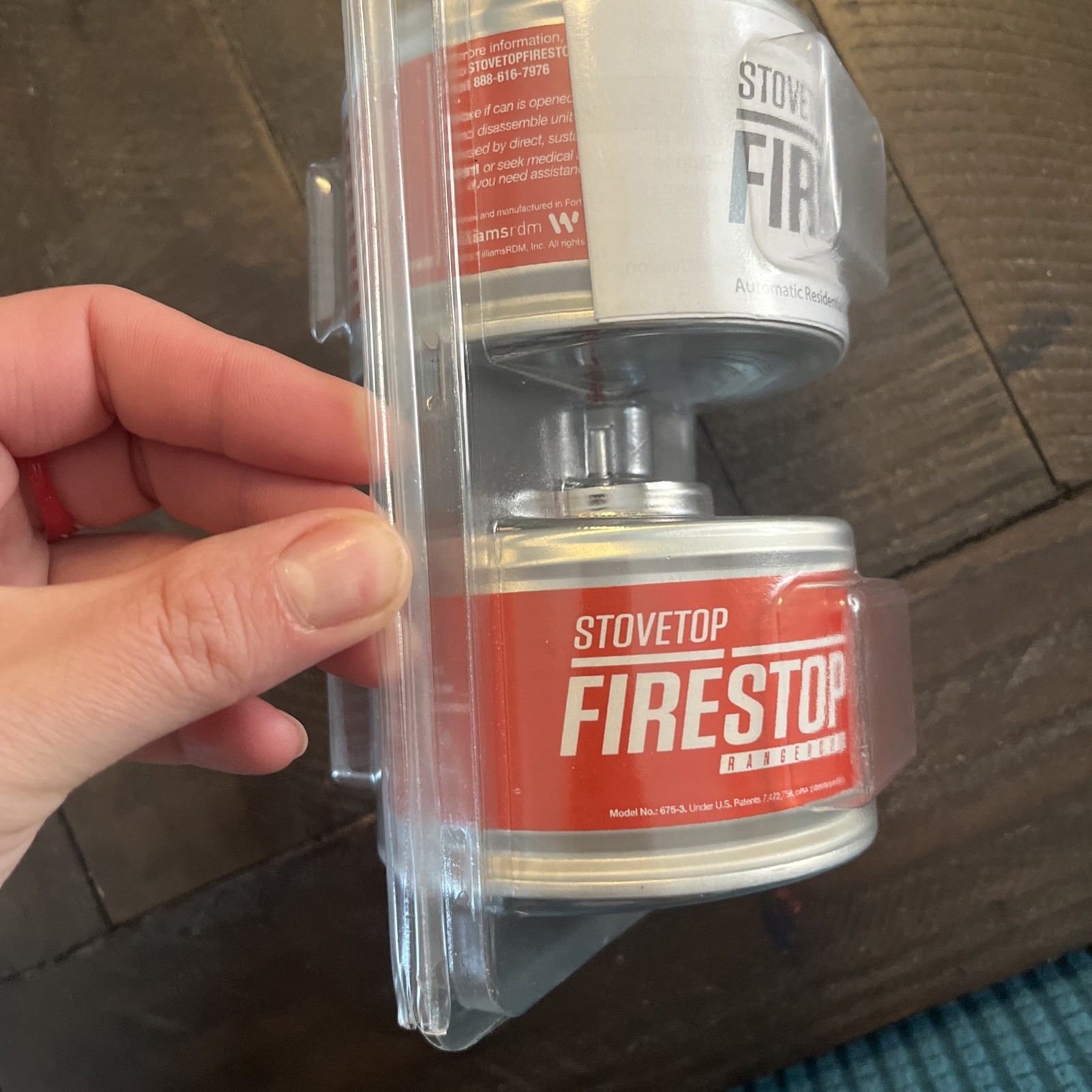 StoveTop FireStop 675-3D RangeHood Fire Suppressor 2 Pack EXP 7 2026EXTINGUISHER