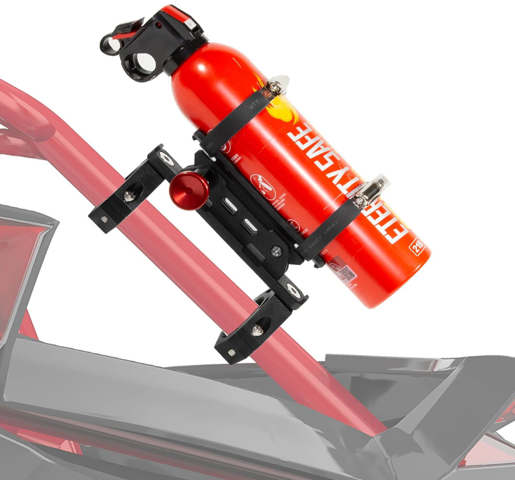 UTV Fire Extinguisher with Mount Kits Quick Release Roll Bar Exting “JUST KIT “