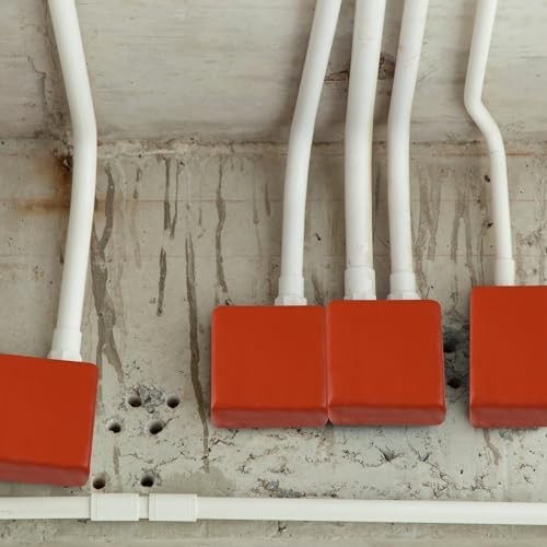 Fire Putty Electrical Pads – Moldable Fire Barrier for Sockets & Wall Openings (