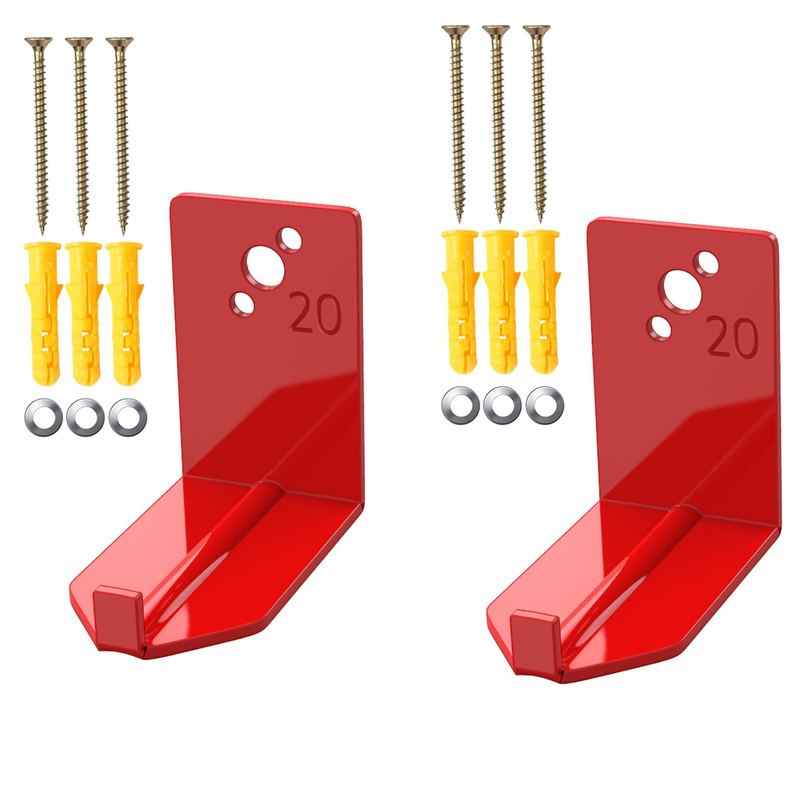 2 Pack Fire Extinguisher Mounts & Brackets, Fire Extinguisher Wall Hook Holde…