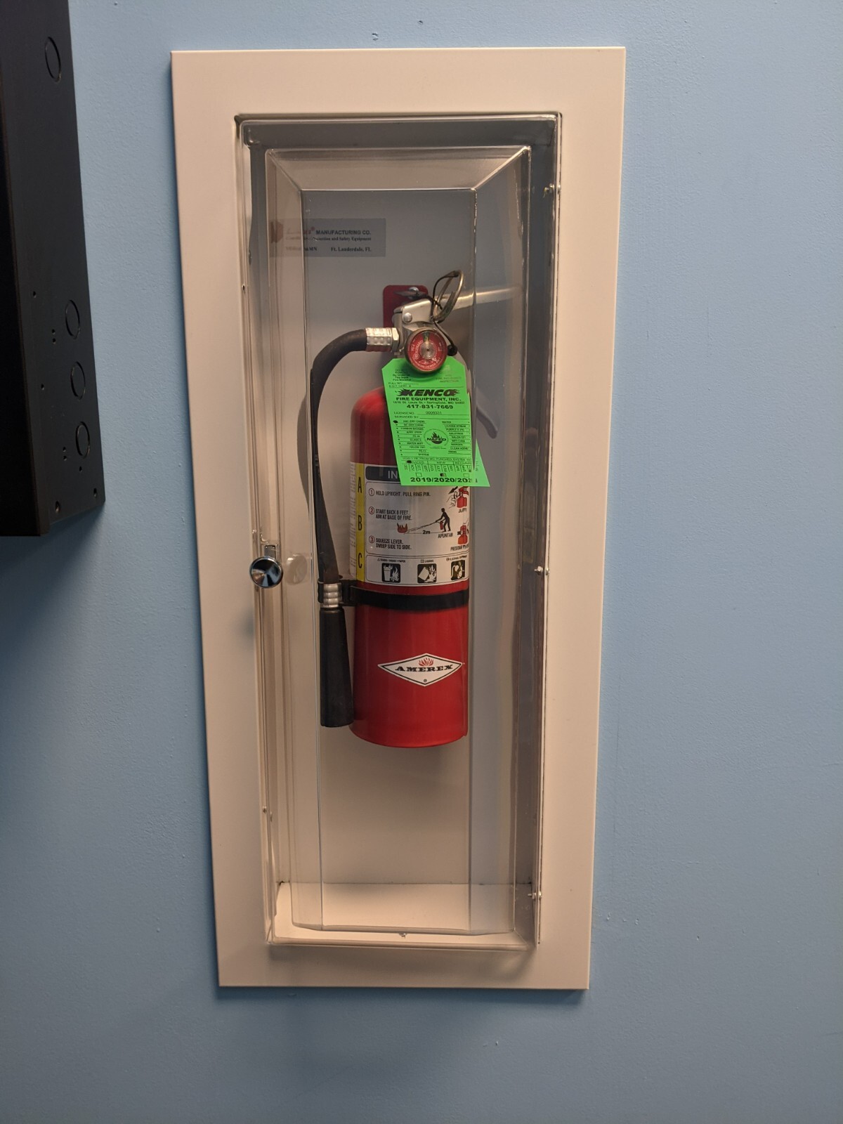 Fire Extinguisher Cabinet for 10lb Extinguisher – Larsen’s Vista 2709