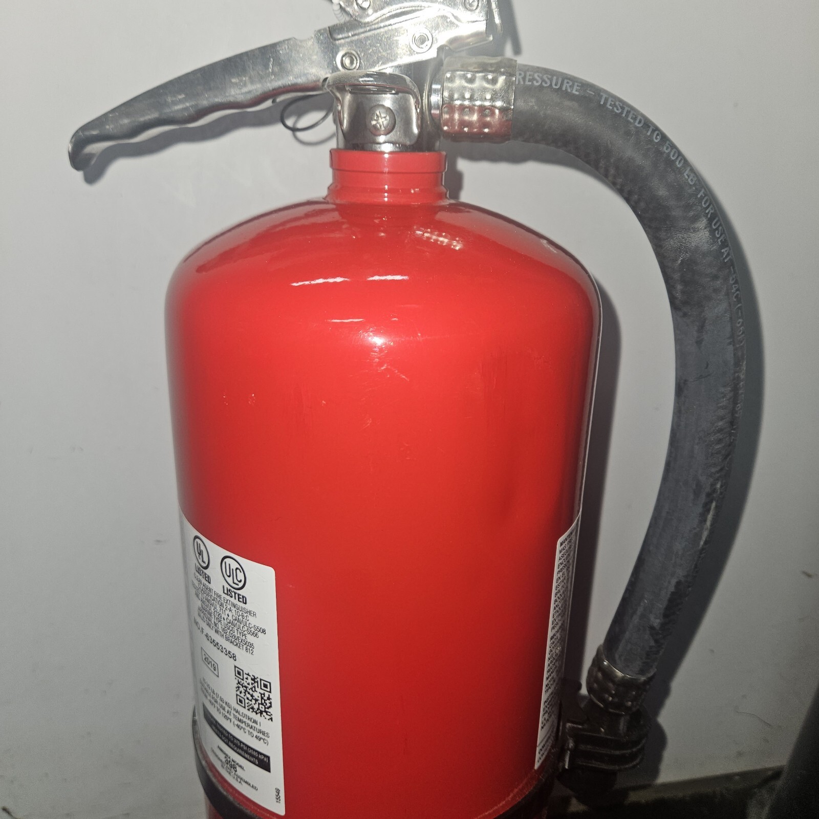 Amerex Model 398 11# Halotron 2A10BC Rating
