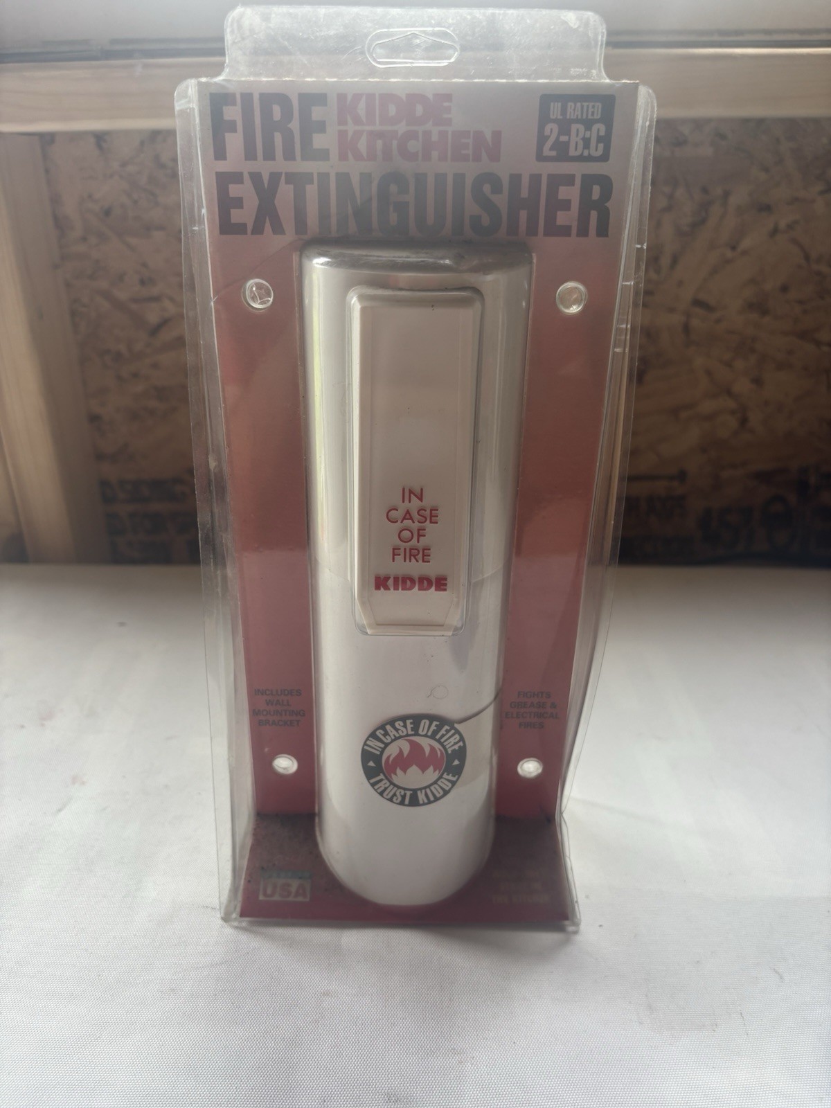 Kidde Kitchen 2-B:C fire extinguisher New Vintage Rare Sealed