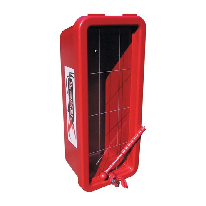 CATO 105-20 RRC RED PLASTIC FIRE EXTINGUISHER CABINET 20 LB BRAND NEW