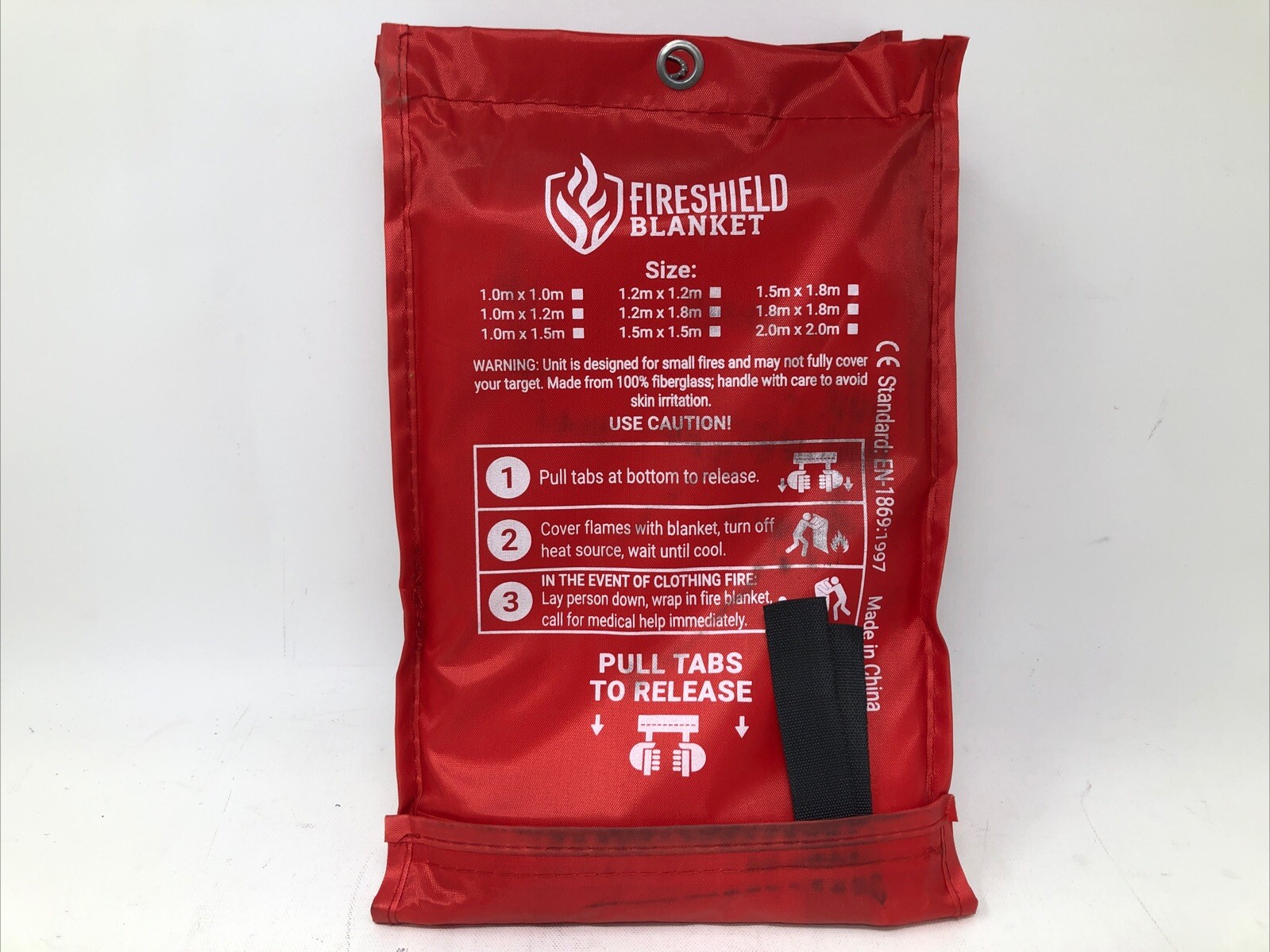 Fire Shield Blanket Emergency Saftey Retardent Lot of 4