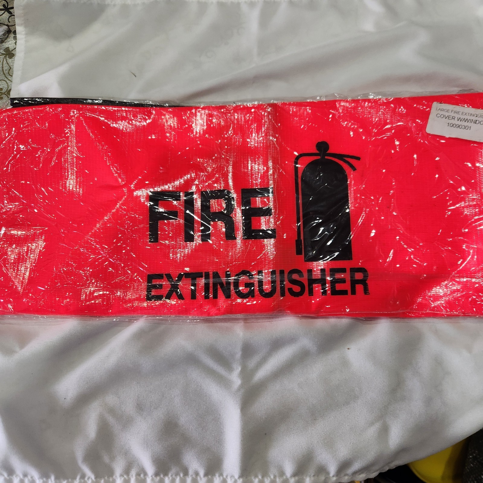 Large Fire Extinguisher Cover With Window 10090301 1033