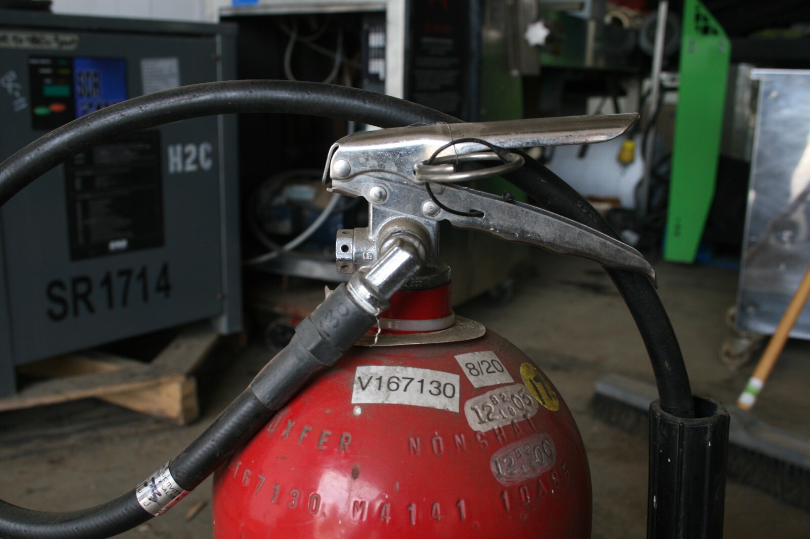 Amerex 331 Fire Extinguisher 10B:C Carbon Dioxide 15 Lb
