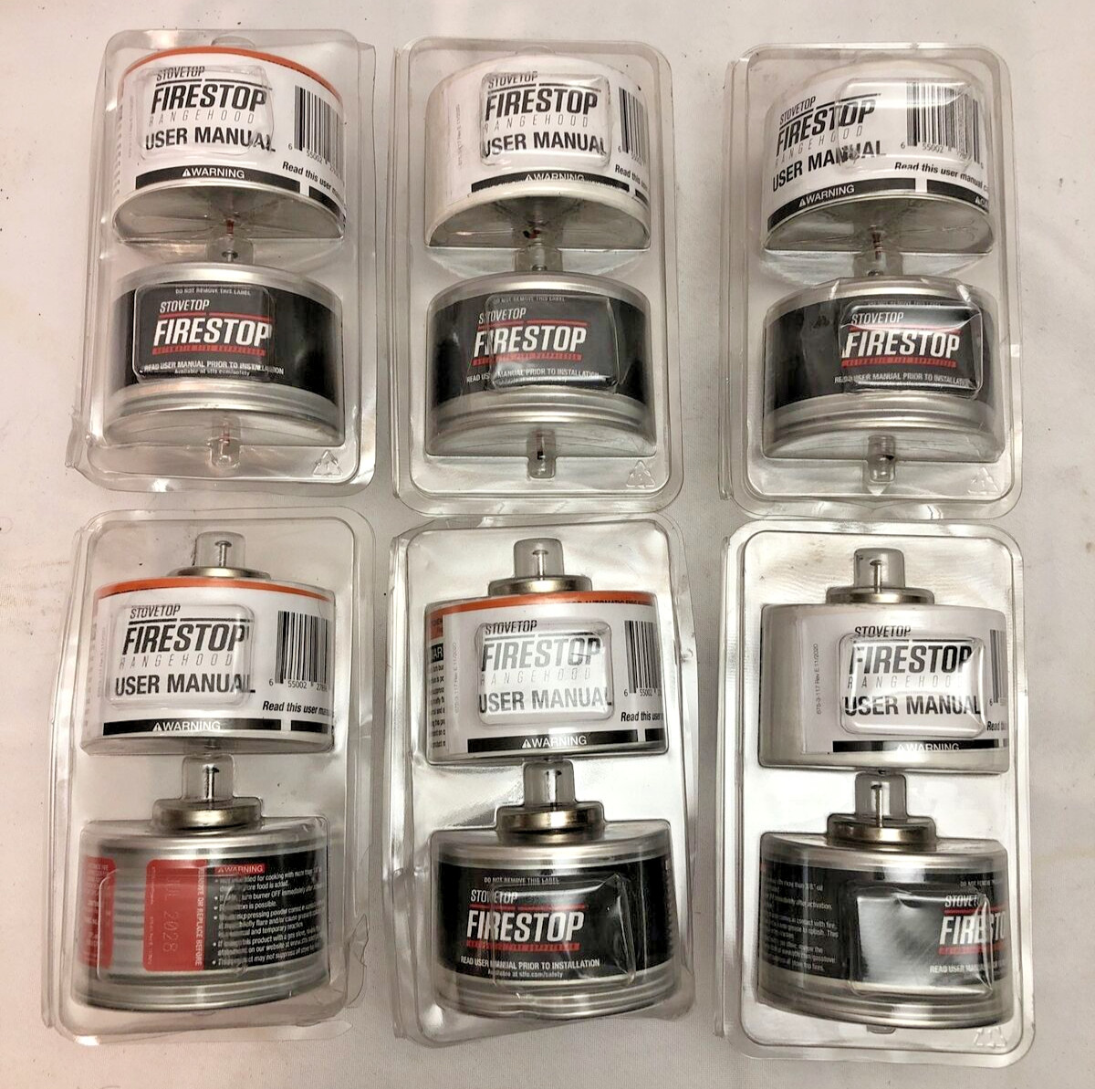 (6x2pk) FireStop Stovetop Automatic Cooktop Fire Suppressor Extinguisher 675-3