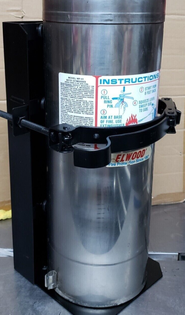 2 Water Fire Extinguisher Heavy Duty Vehicle Bracket 20# Amerex 810