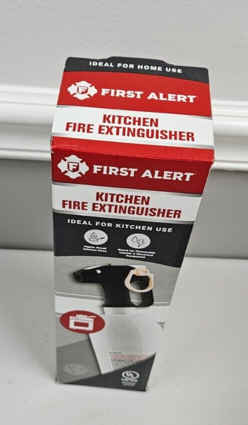 First Alert Kitchen Fire Extinguisher 1474144 Kitchen5 5-B:C Liquids Electrical