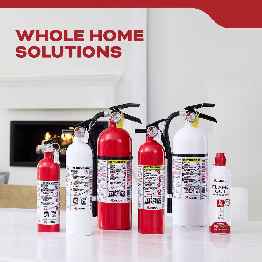 Home and Workshop 5-B:C Class BC 2 Lb. Fire Extinguisher, KD57-5BC Free Shipping