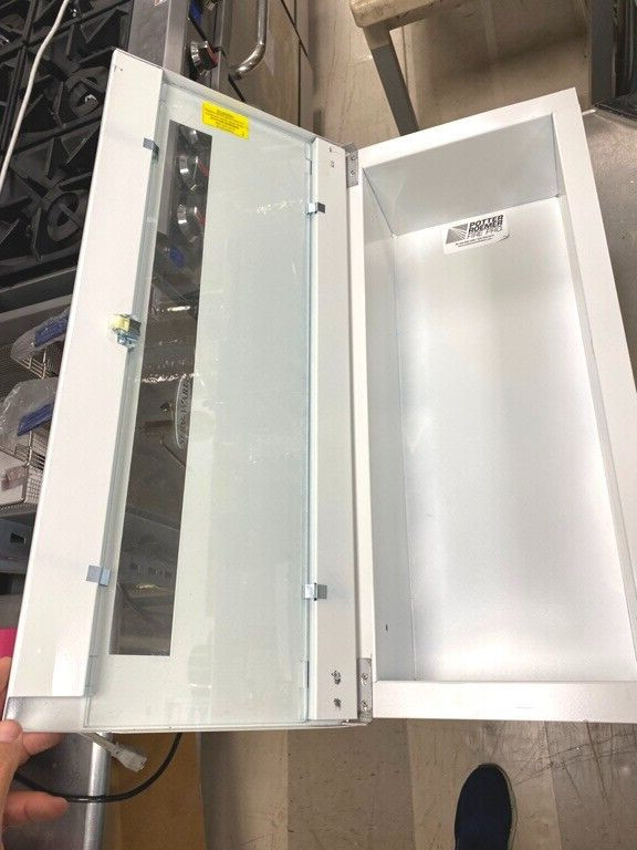 Part/ New Fire Extinguisher Potter Roemer Fire Pro. Wall Cabinet/ White