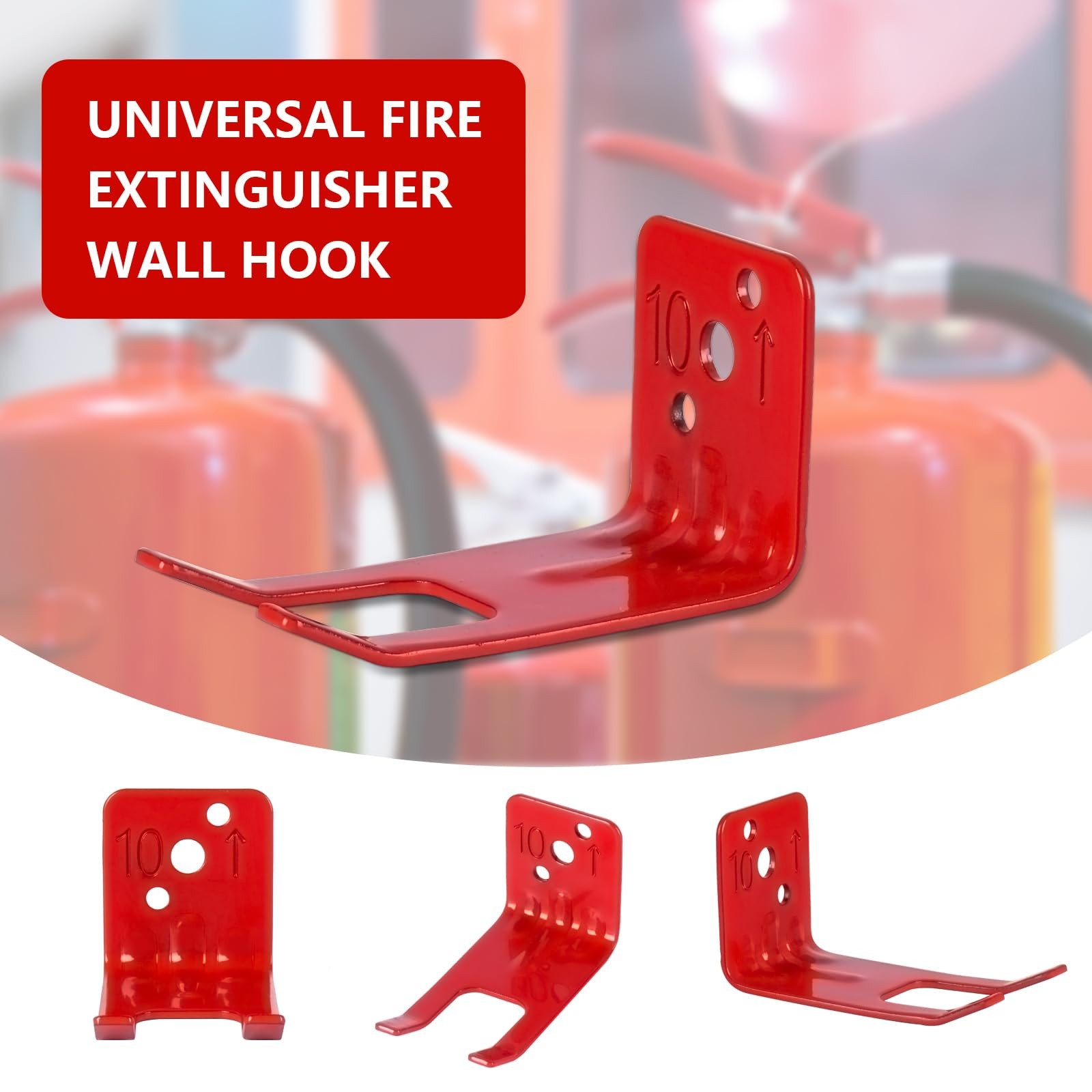 Fire Extinguisher Mounts & Brackets,4 Pack Fire Extinguisher Brackets and Hol…