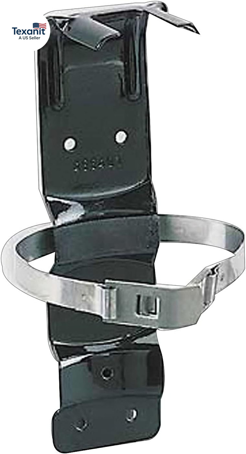 Fire Extinguisher Mount, Metal Strap Bracket, Heavy Duty, Compatible 5-Pound Fir