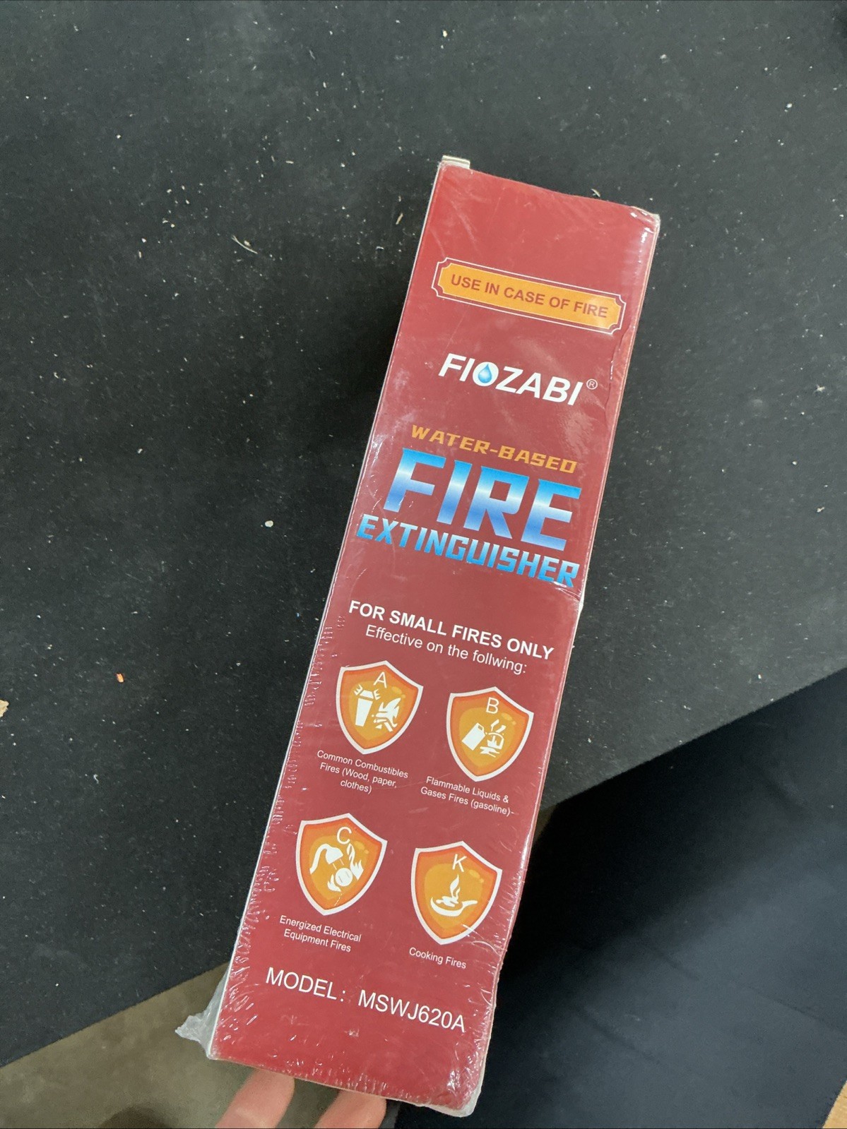 Fiozabi 4 in 1 Water Based Portable Fire Extinguisher Spray