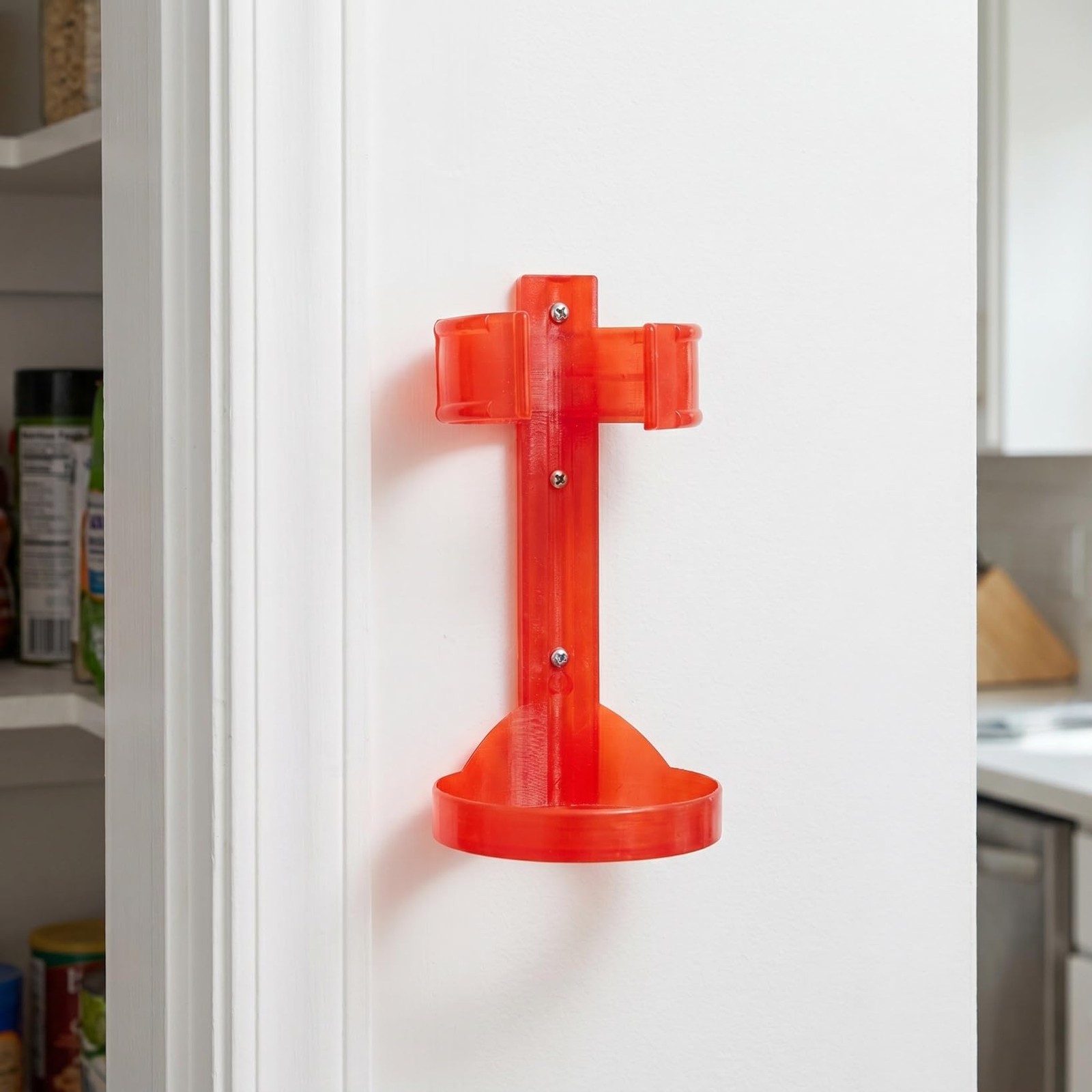 Fire Extinguisher Mount Wall Bracket Holder 7.28×3.54×3.54 Inch Plastic Rack