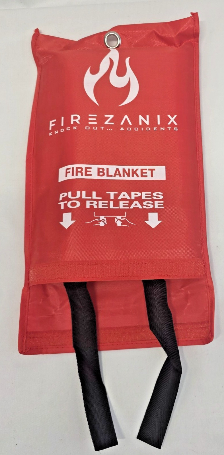 Firezanix Fire Blanket 1m x 1m EN1869 Emergency Fiberglass Safety Blanket NEW