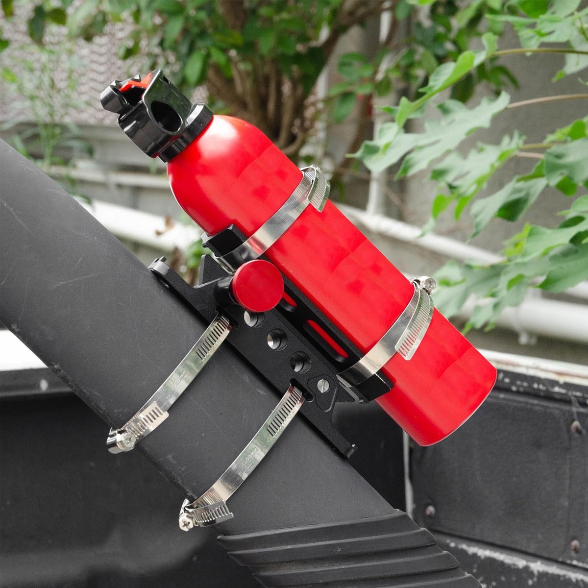 Car Fire Extinguisher Holder Mount Bracket Quick Release For Jeep Wrangler TJ JK