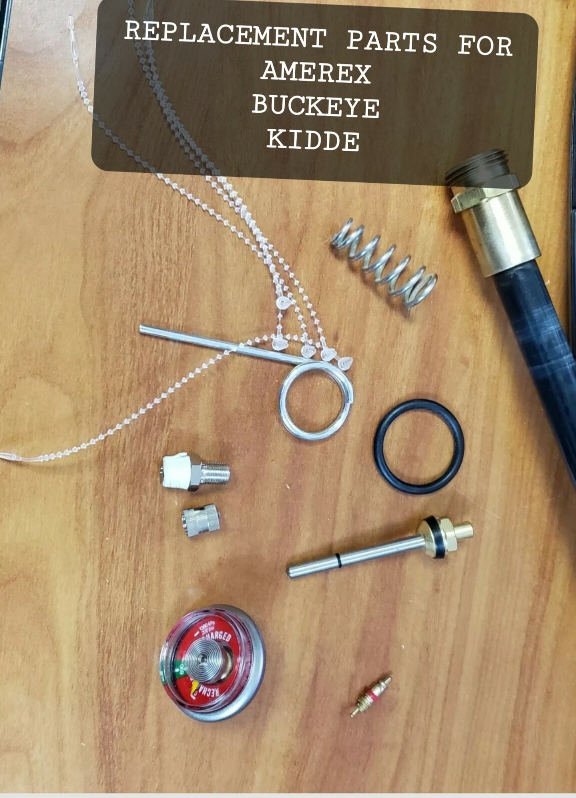 🤡🔥🧯NEW REBUILD KIT FOR 2 1/2 GALLON AMEREX WATER FIRE EXTINGUISHER🤡 🔥🧯