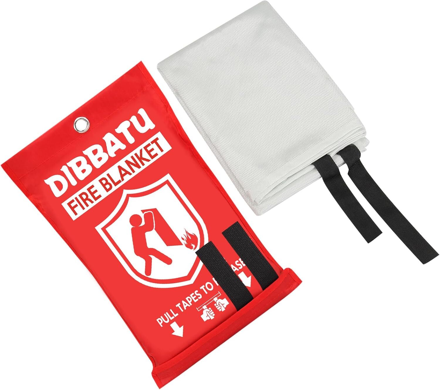 2pcs Fire Blanket,Fire Blankets Emergency,Emergency Fire Retardant Blankets-Home