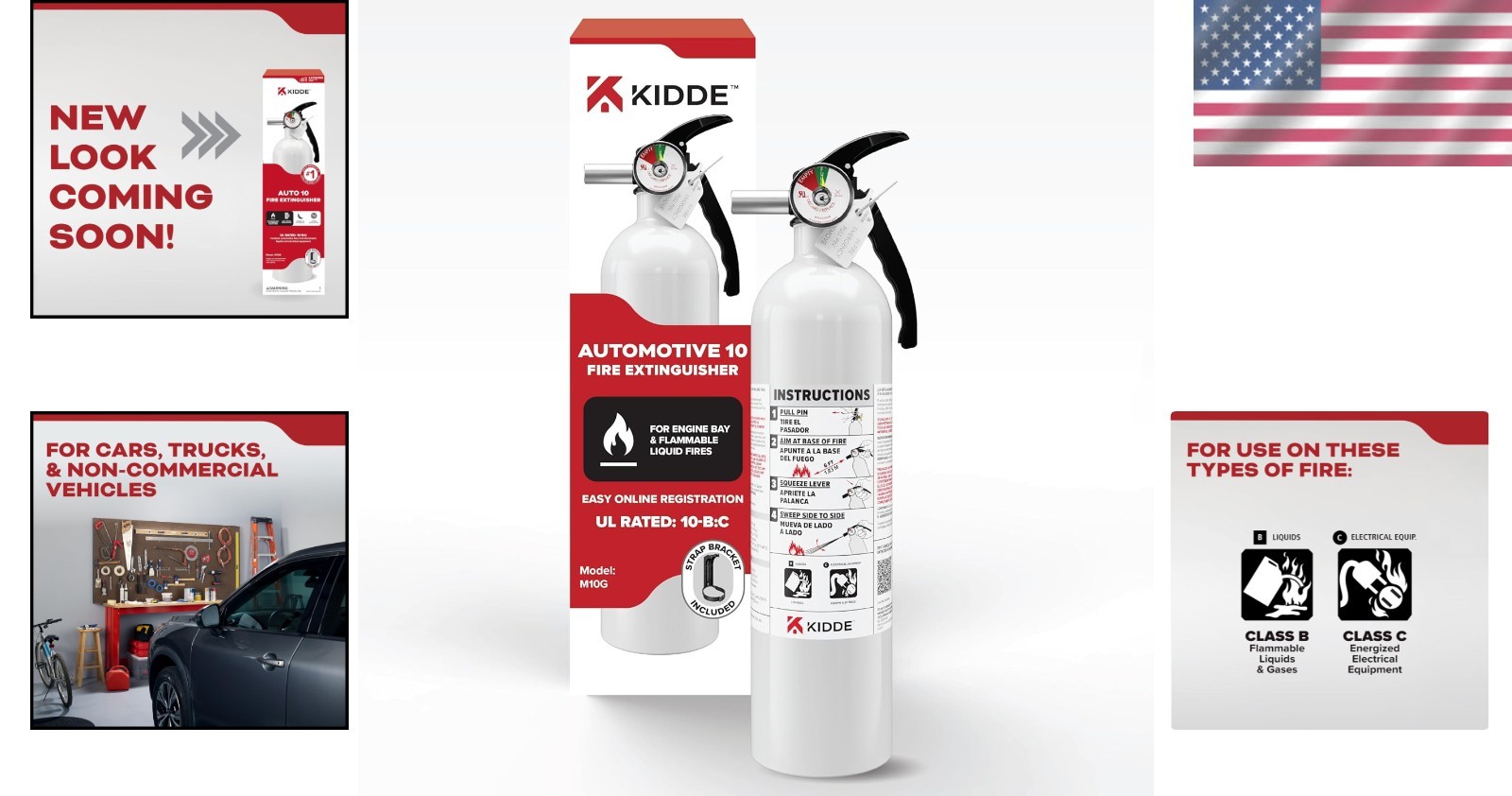 Reliable Hand-Powered Fire Extinguisher for Autos – Compact & Efficient Design