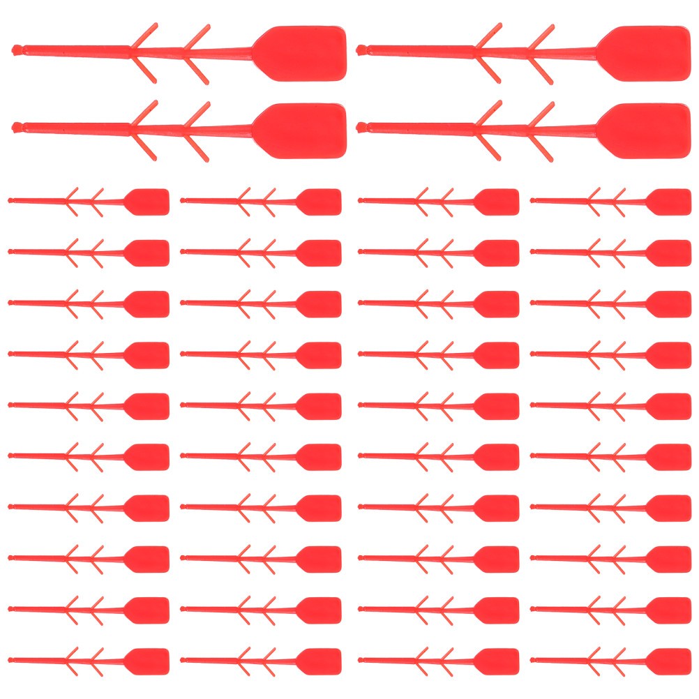 100Pcs Fire Extinguisher Safety Seals Plastic Pull Pins Red Tamper Security