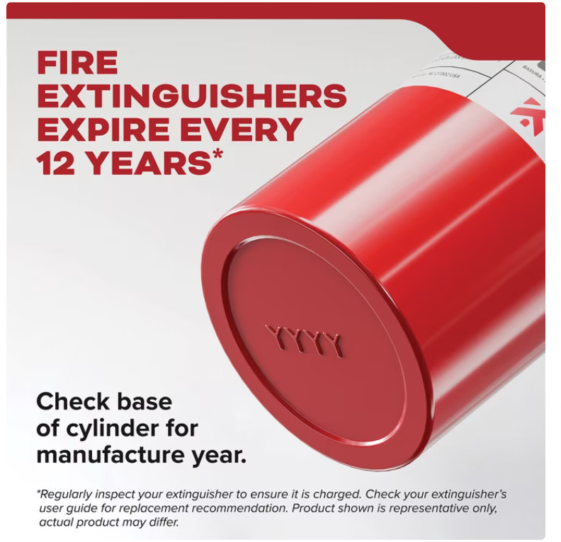 (2 pack) Kidde Basic Fire Extinguisher for Home, Residential 1A10BC