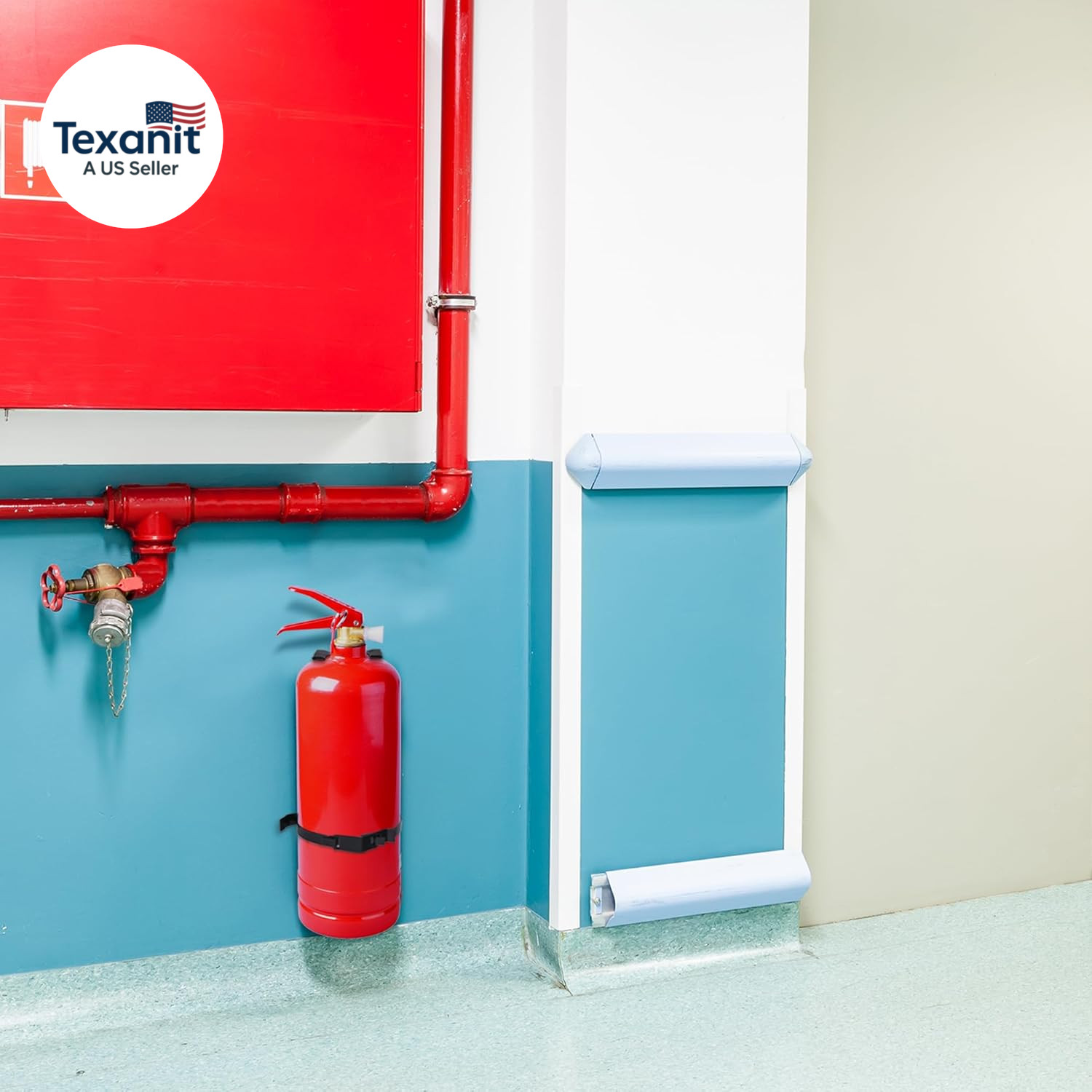 2 Pack Fire Extinguisher Brackets, 5 LB Fire Extinguisher Wall Mount Bracket, Me