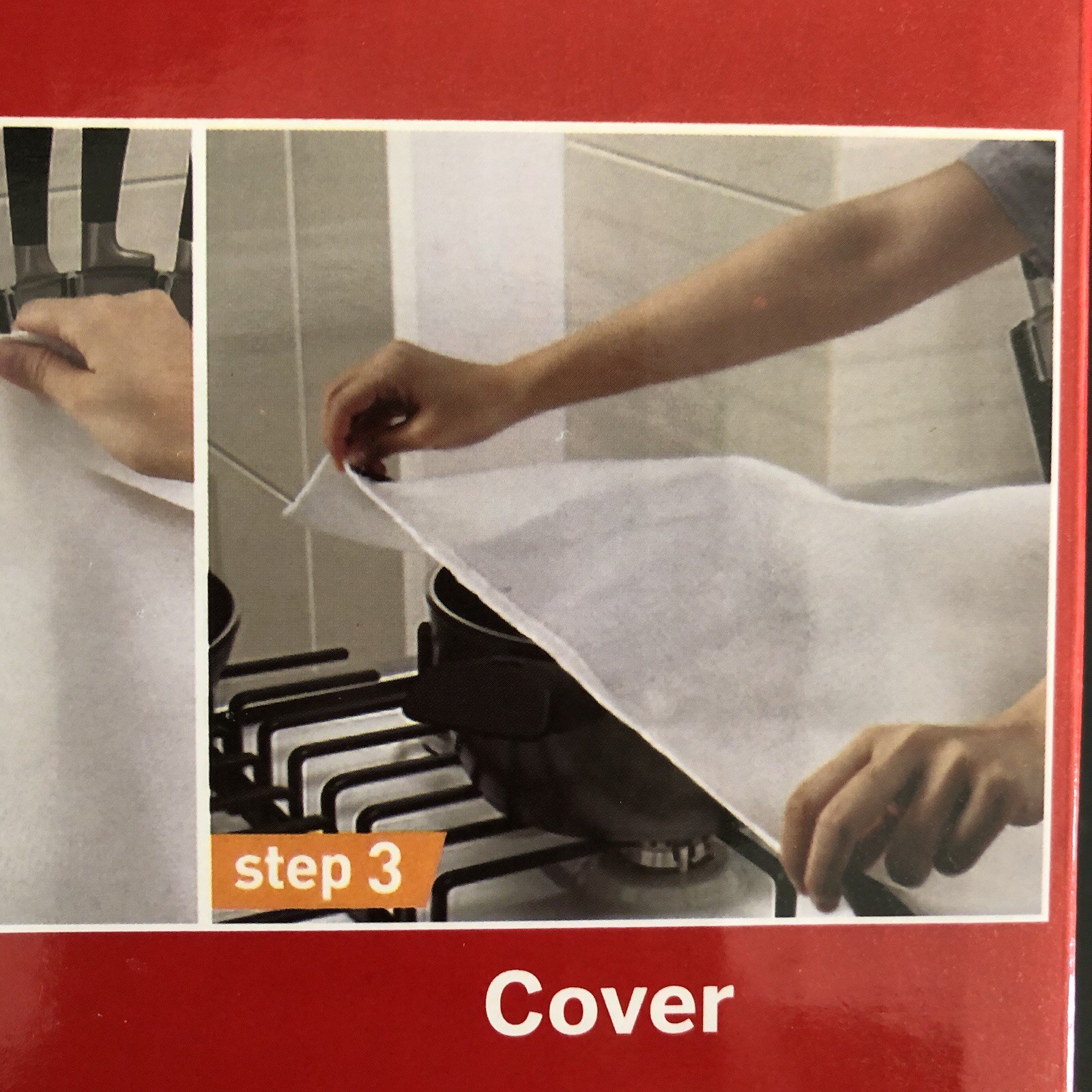 RAPID-OFF Fire Blanket 2 Pack Fiberglass Kitchen Garage Car Safety 40”x40”