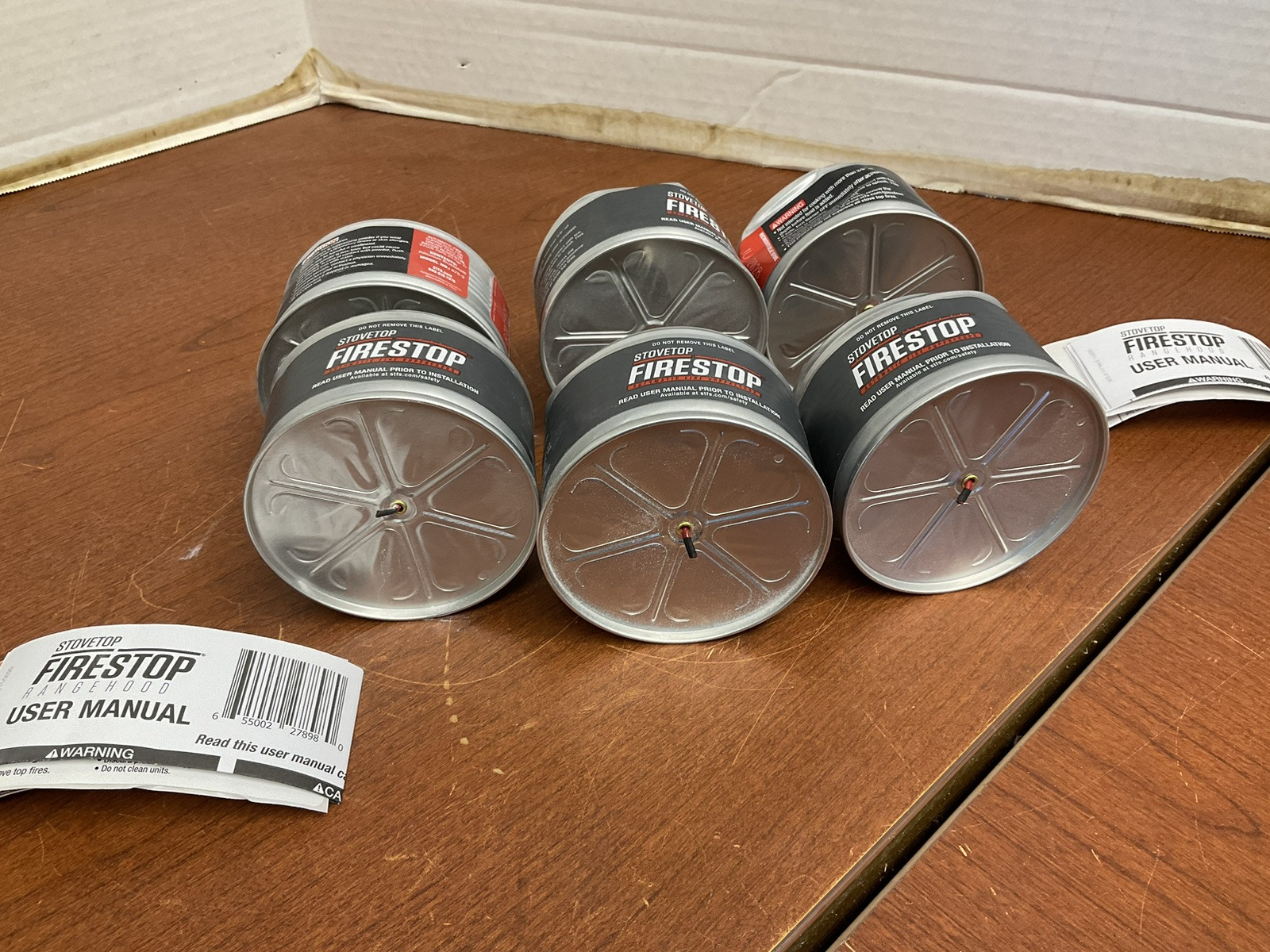 LOT 3 StoveTop FireStop RangeHood Fire Suppressor (LOT 3/TOTAL 6PCS) *DENTED*